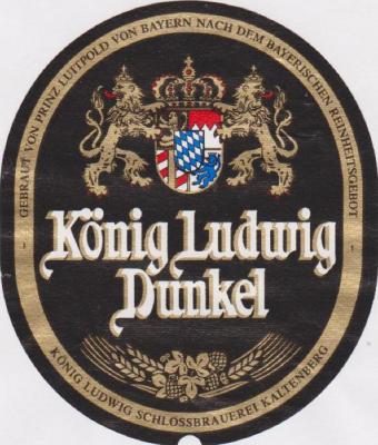 Koning Ludwig Dunkel etiket